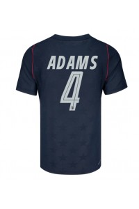 Yhdysvallat Tyler Adams #4 Jalkapallovaatteet Vieraspaita MM-kisat 2026 Lyhythihainen